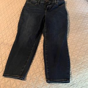 High waist jegging crop